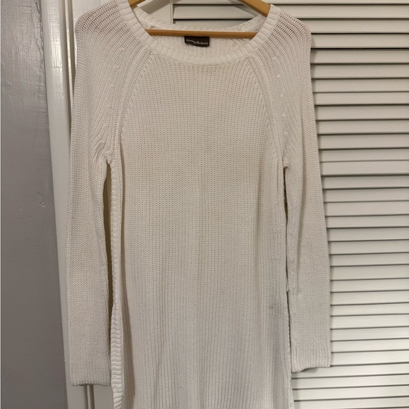 Tommy Bahama Dresses & Skirts - Tommy Bahama White Sweater Dress❗️